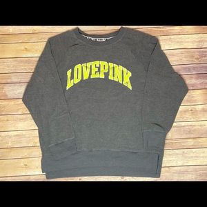 VS PINK crew neck sweatshirt